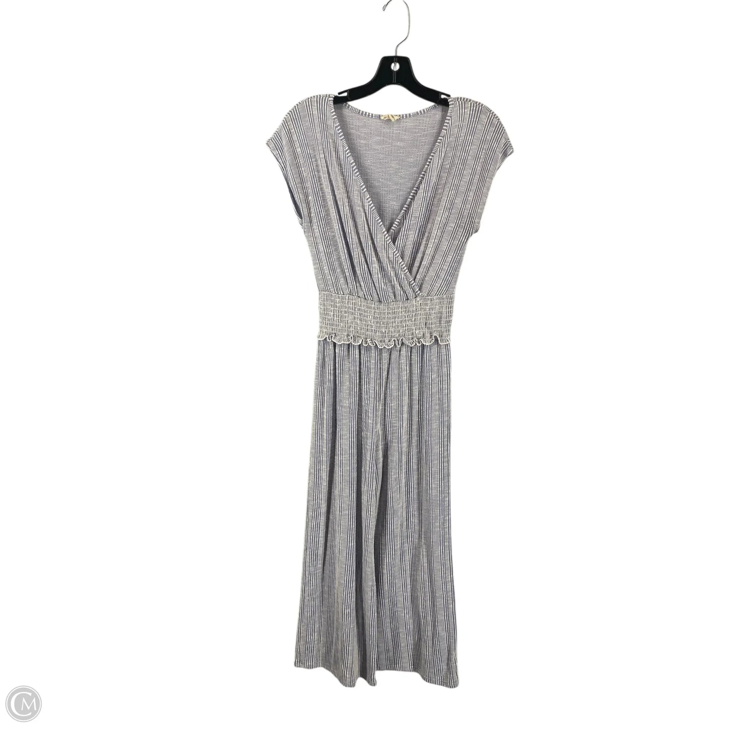 Jumpsuit By Caution To The Wind In Blue & White, Size: L