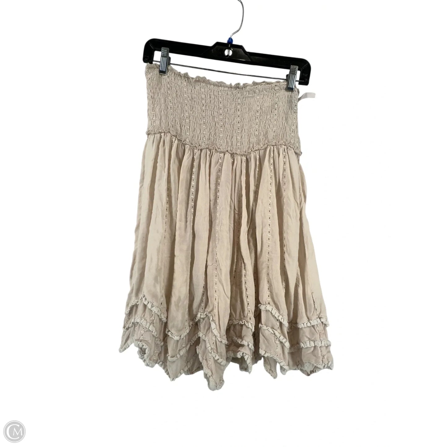 Top Sleeveless By Free People In Cream, Size: M