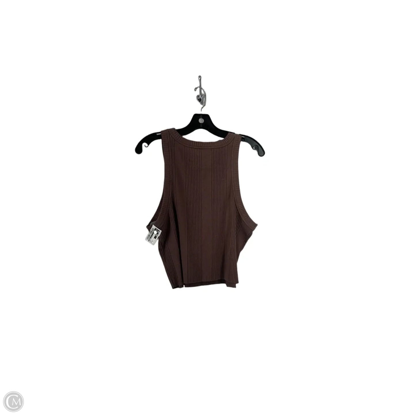 Top Sleeveless By Aerie In Brown, Size: Xl