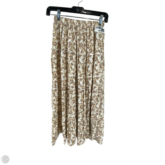 Skirt Maxi By Japna In Brown, Size: S