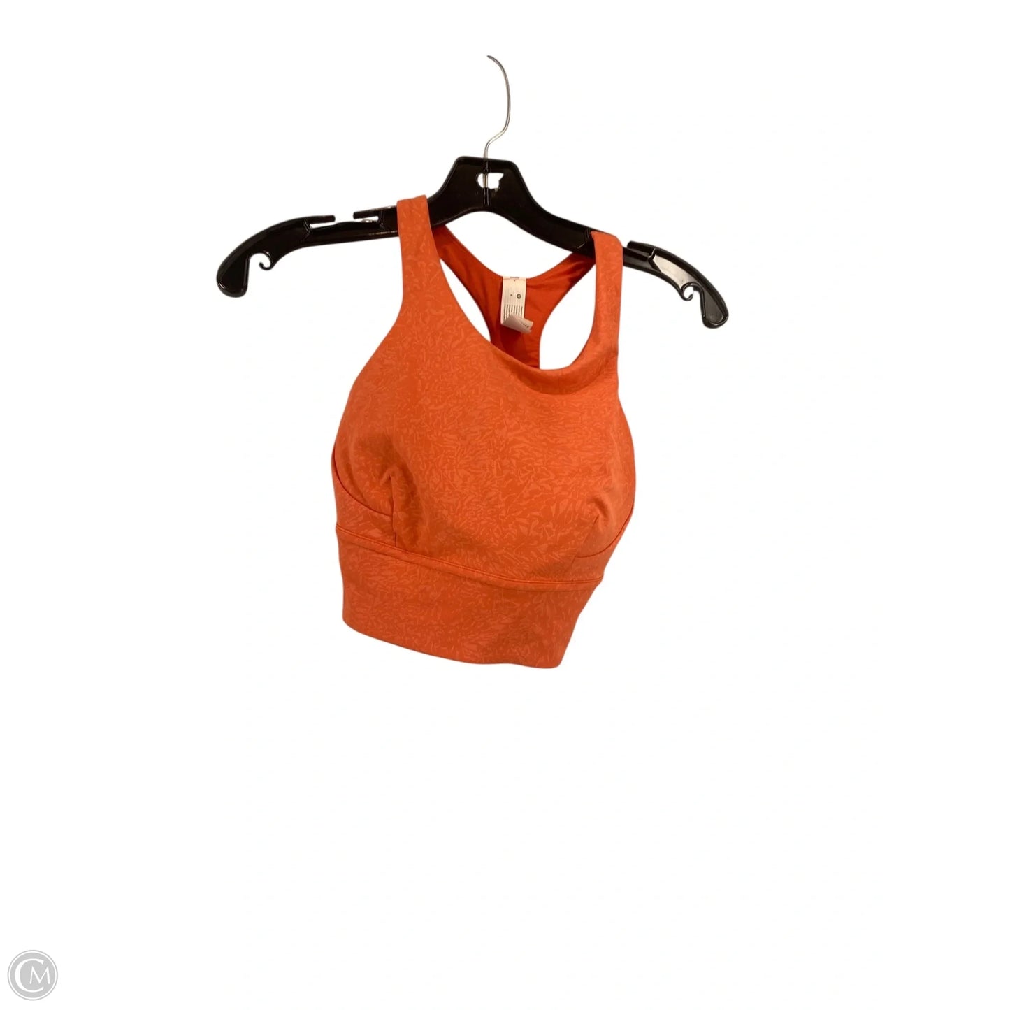 Athletic Bra By Lululemon In Orange, Size: 6