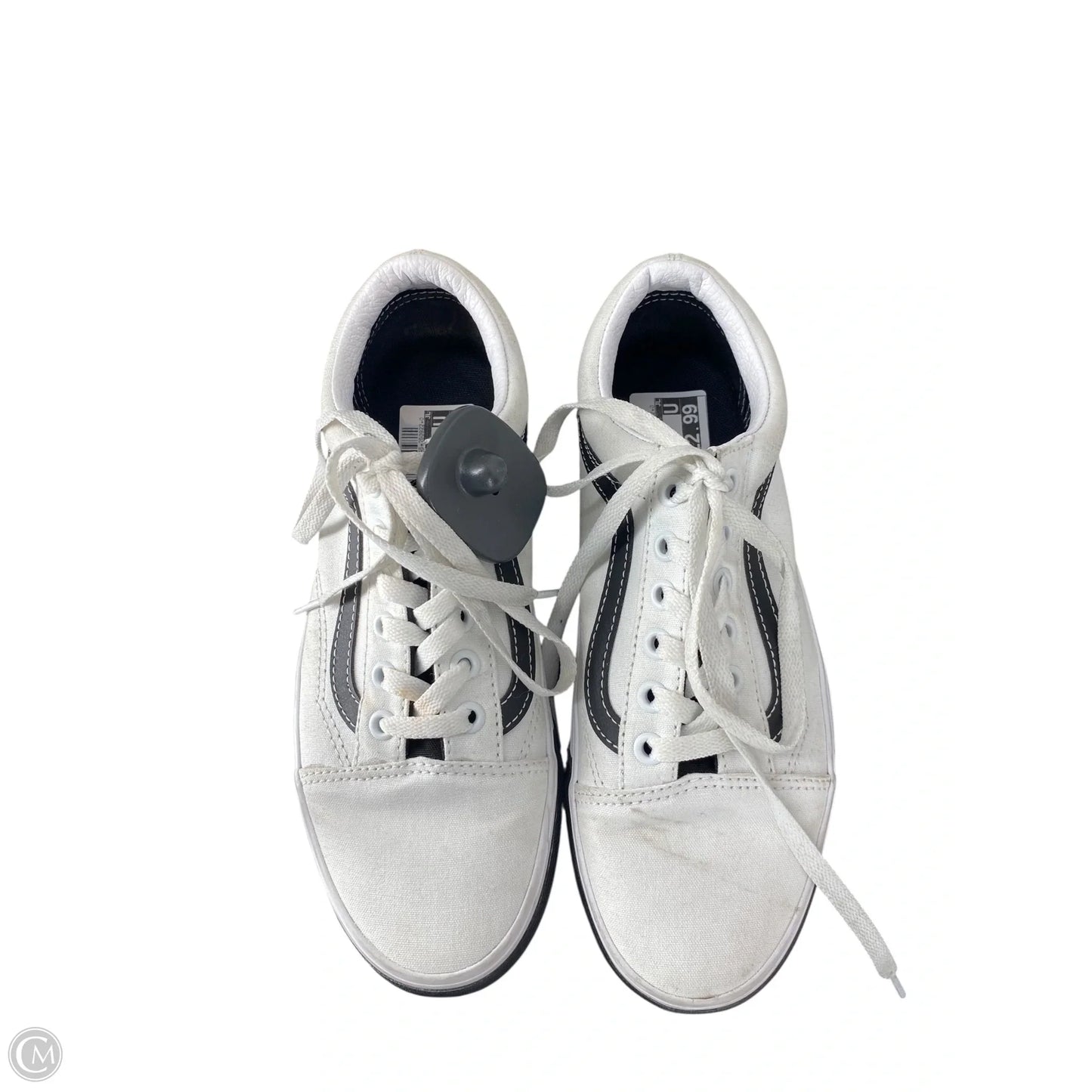 Shoes Sneakers By Vans In White, Size: 7.5