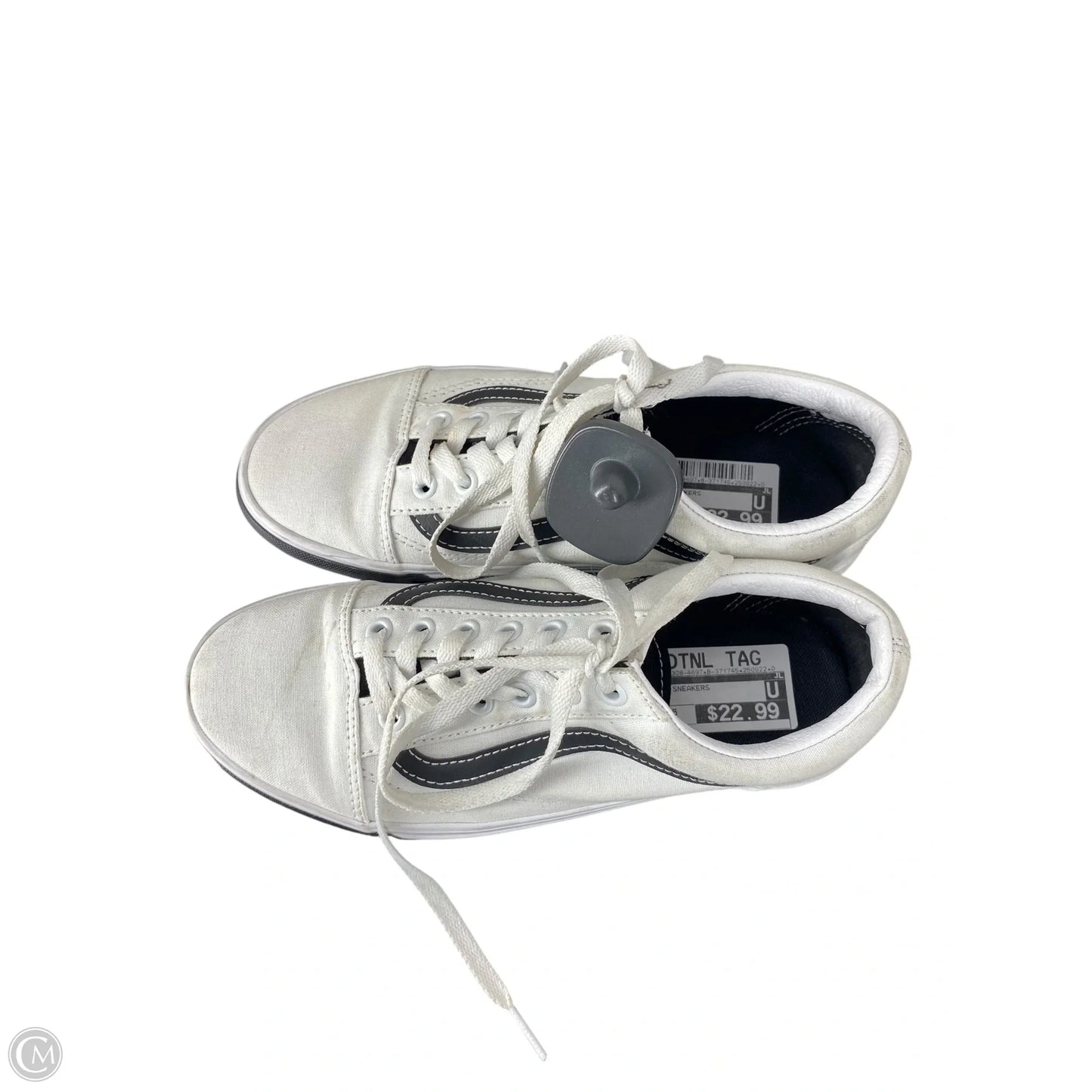 Shoes Sneakers By Vans In White, Size: 7.5
