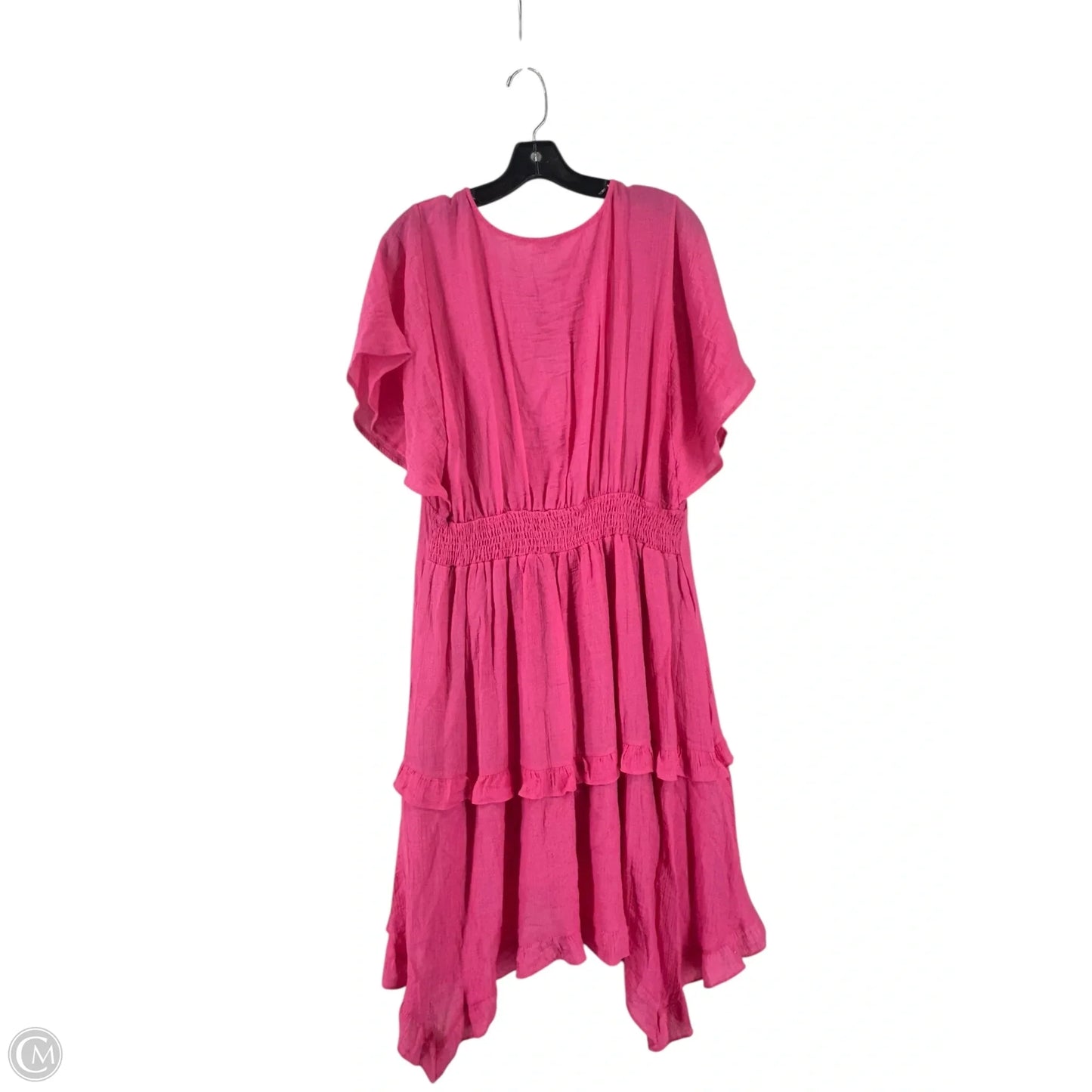 Dress Casual Midi By Umgee In Pink, Size: Xl