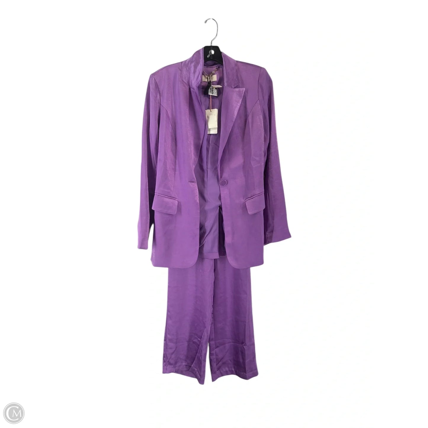 Pants Set 2pc By Skies Are Blue In Purple, Size: S