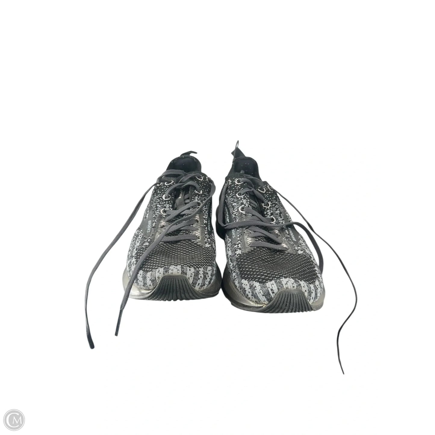 Shoes Athletic By Brooks In Grey, Size: 9.5