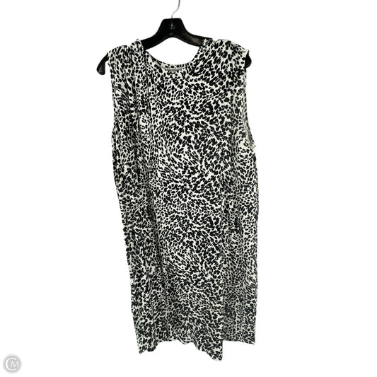 Dress Casual Midi By Maurices In Animal Print, Size: L