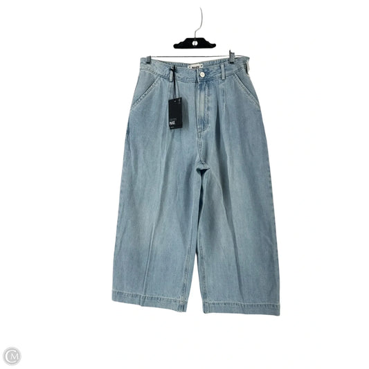 Jeans Cropped By Paige In Blue Denim, Size: 4