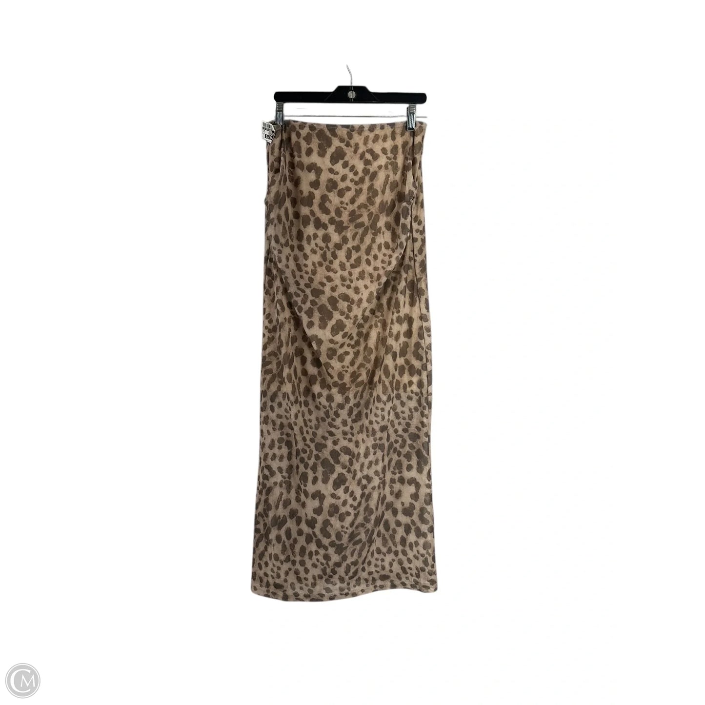 Skirt Maxi By Clothes Mentor In Animal Print, Size: M
