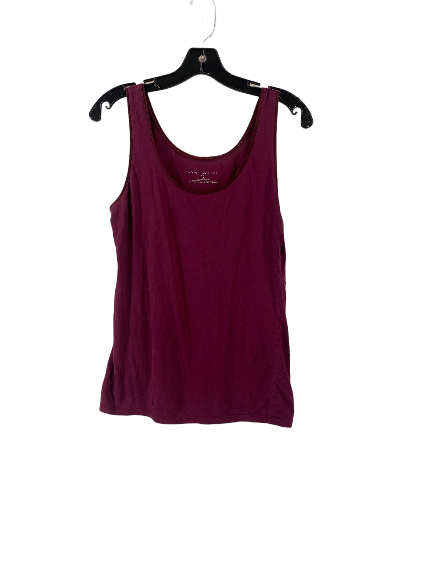 Purple Tank Top Ann Taylor, Size Xs