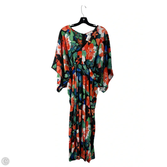 Dress Casual Maxi By She + Sky In Floral Print, Size: 2x