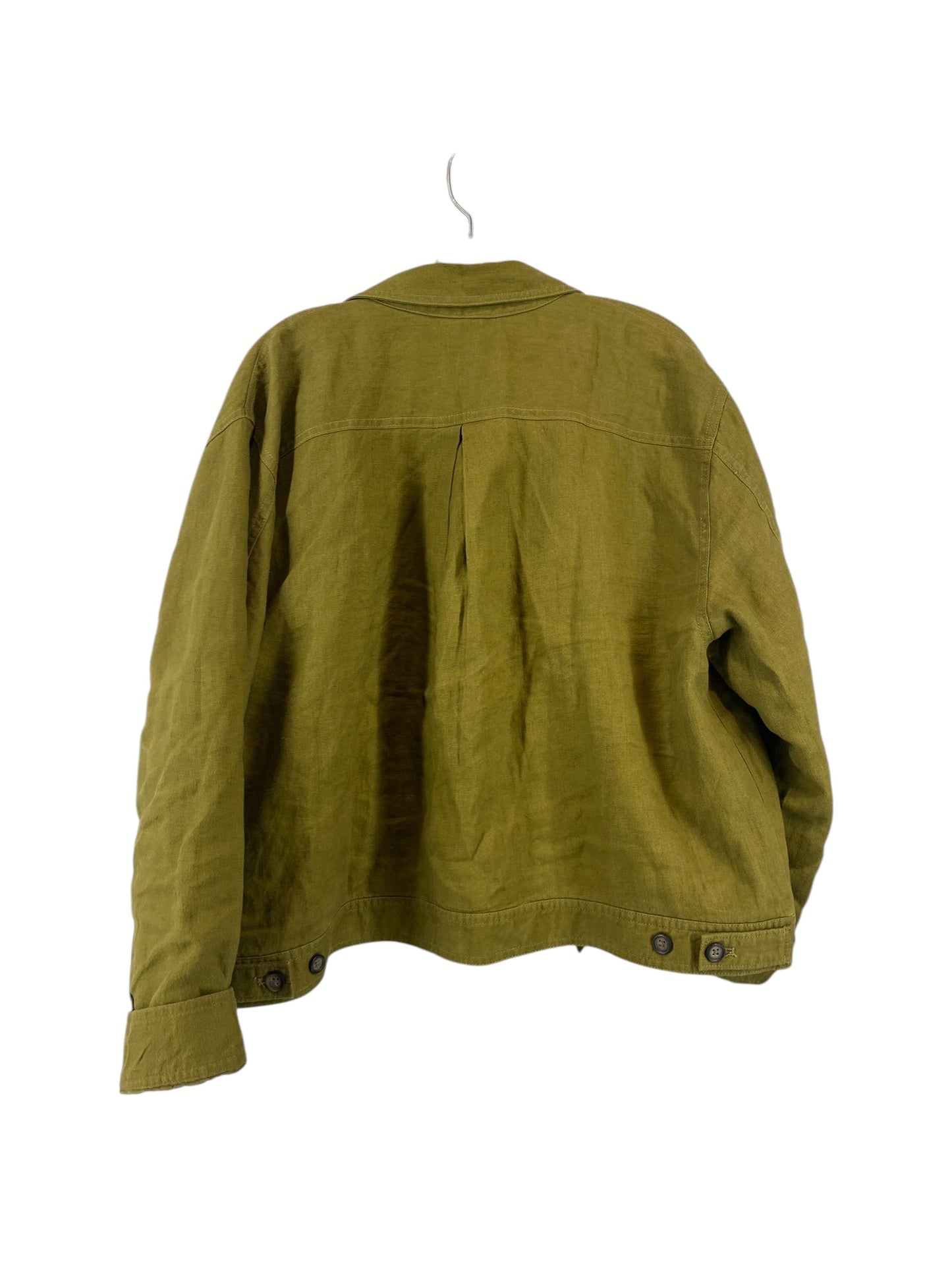 Jacket Other By Garnet Hill In Green, Size: Xl