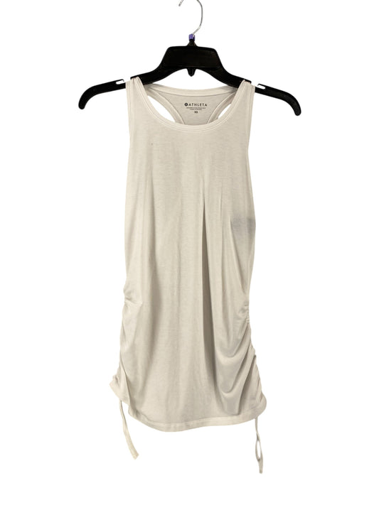 Athletic Tank Top By Athleta In White, Size: Xs