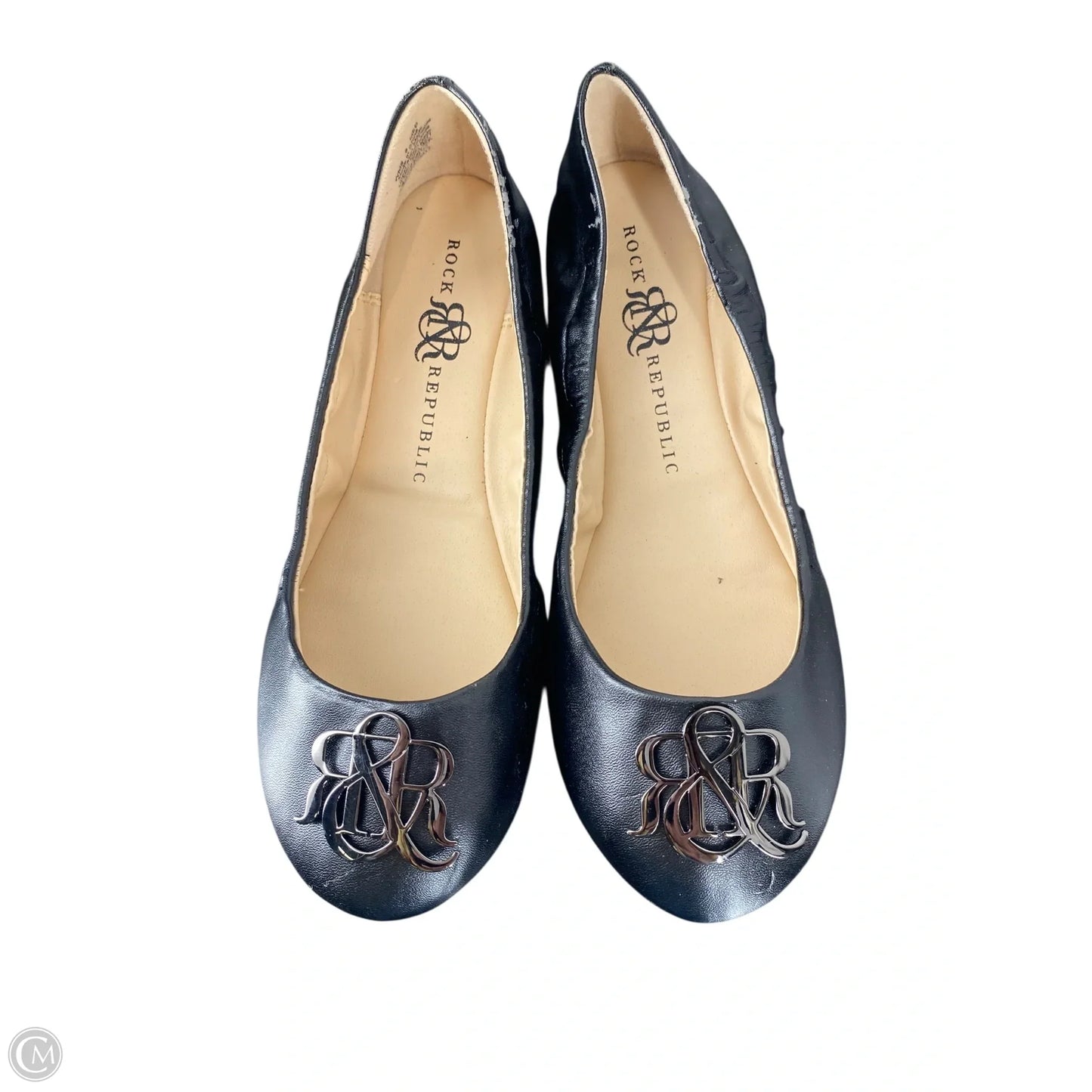 Shoes Flats By Rock And Republic In Black, Size: 8