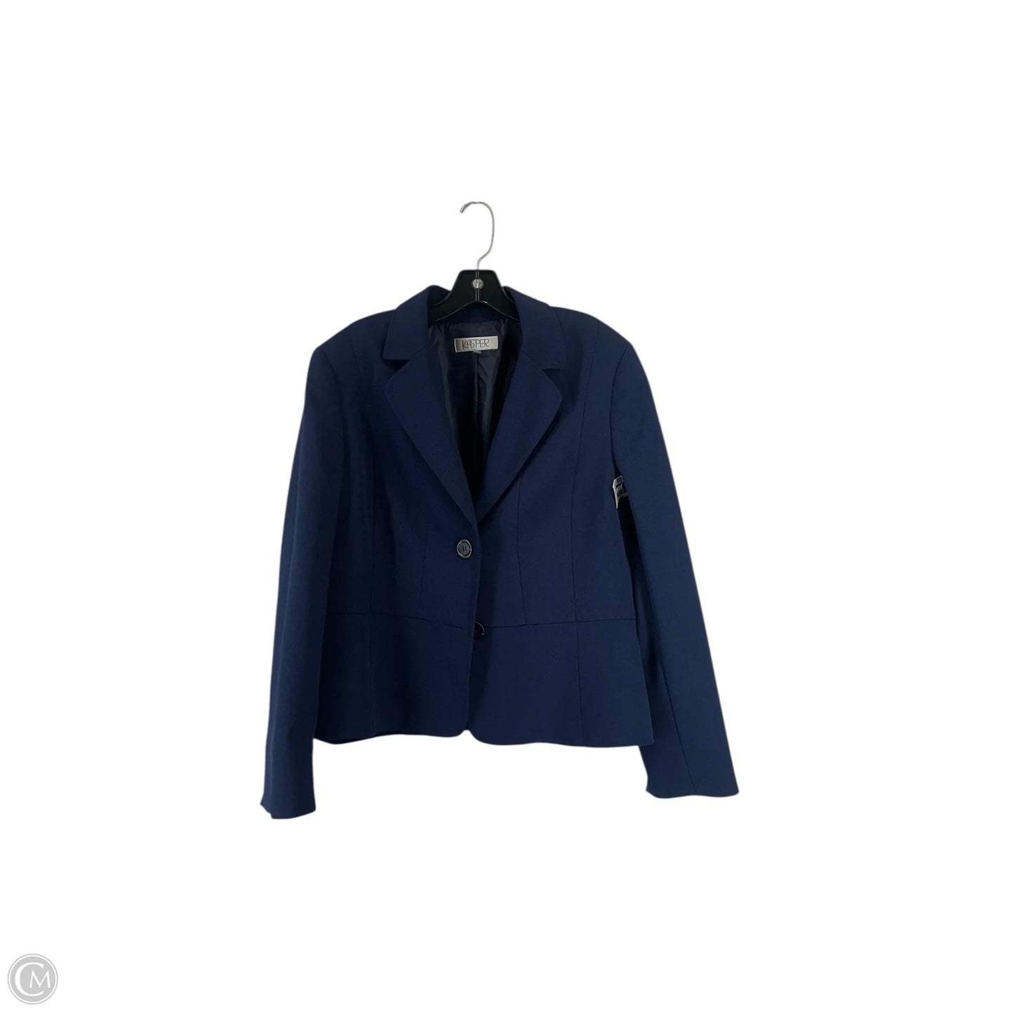 Blazer By Kasper In Navy, Size: 1x