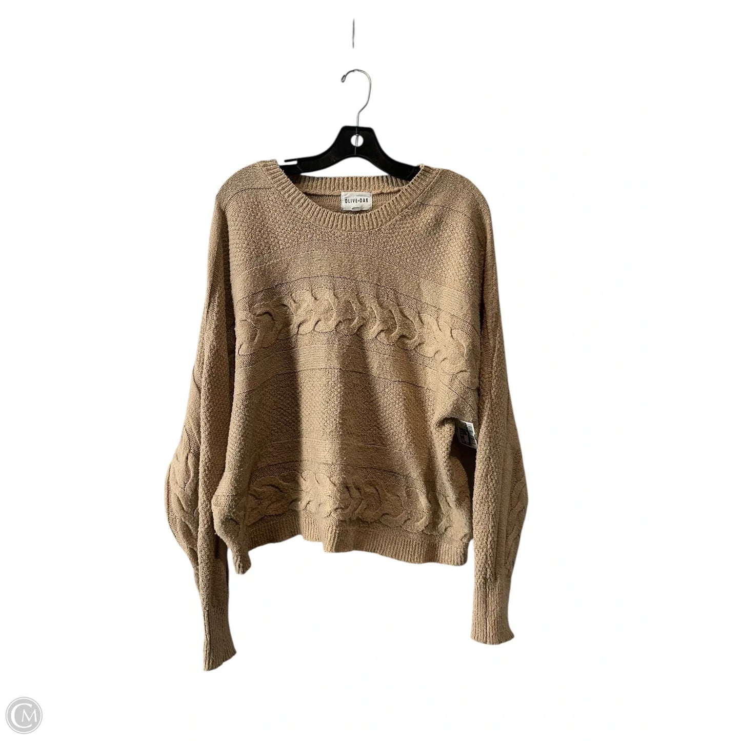Sweater By Olive And Oak In Brown, Size: L