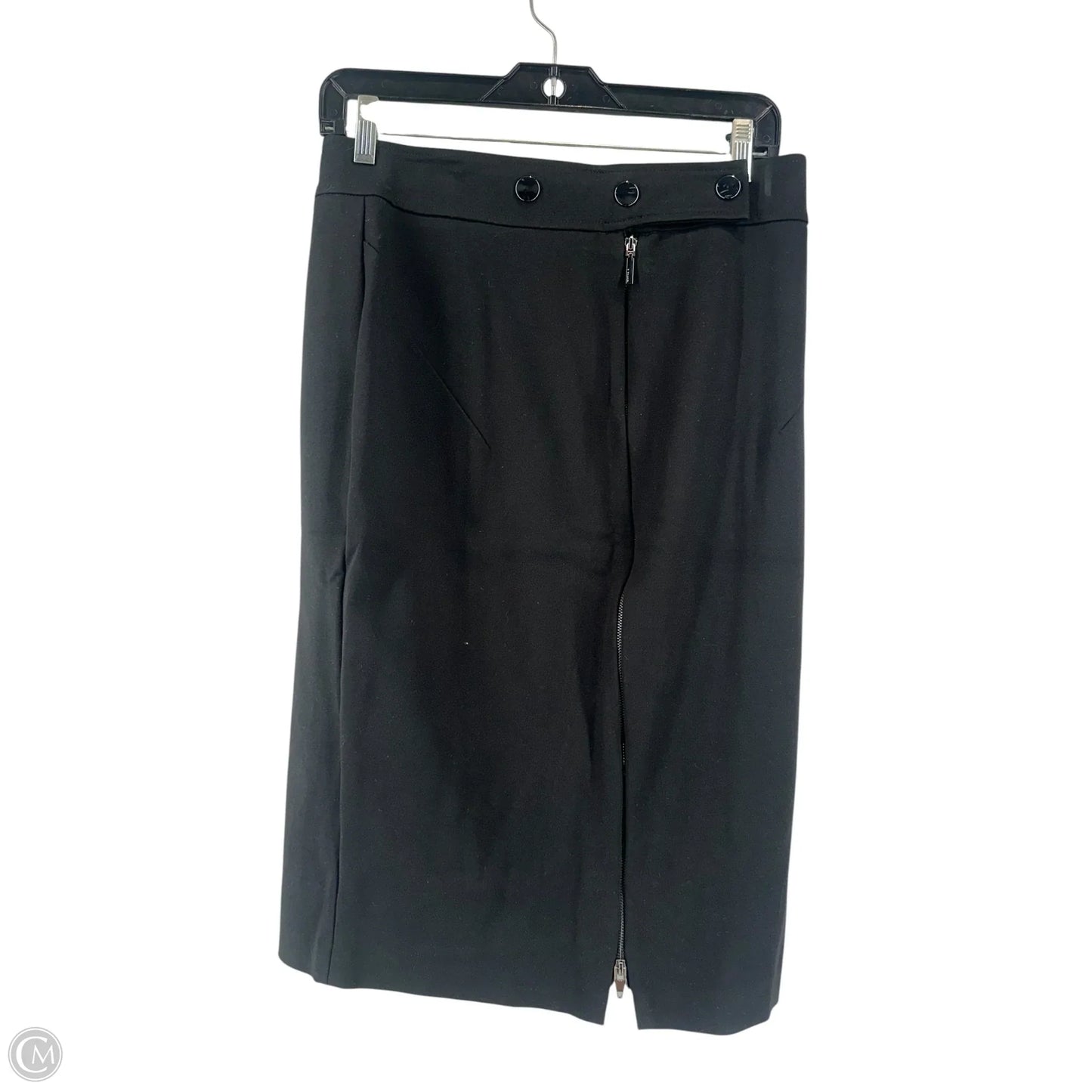 Skirt Midi By Tahari In Black, Size: 6
