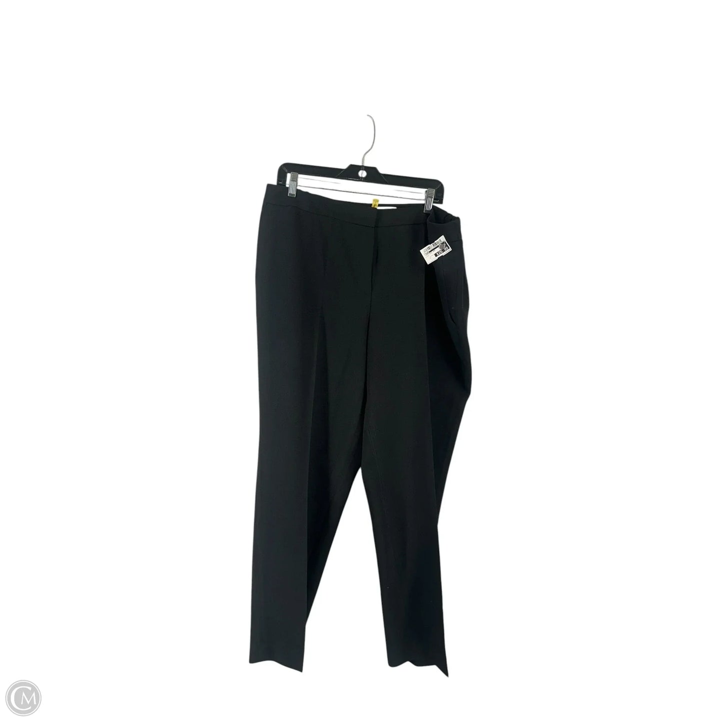Pants Suit 2pc By Kasper In Black, Size: 14