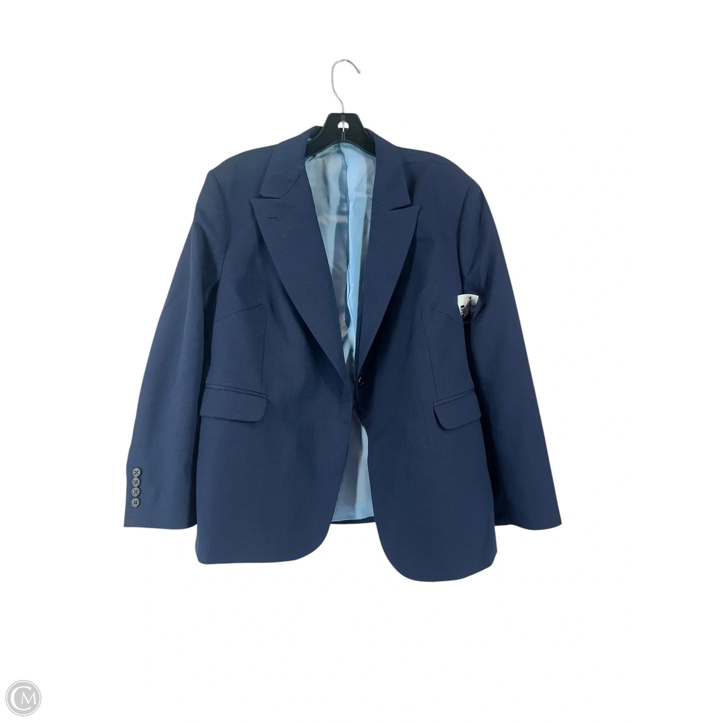 Pants Suit 2pc By Clothes Mentor In Blue, Size: 18