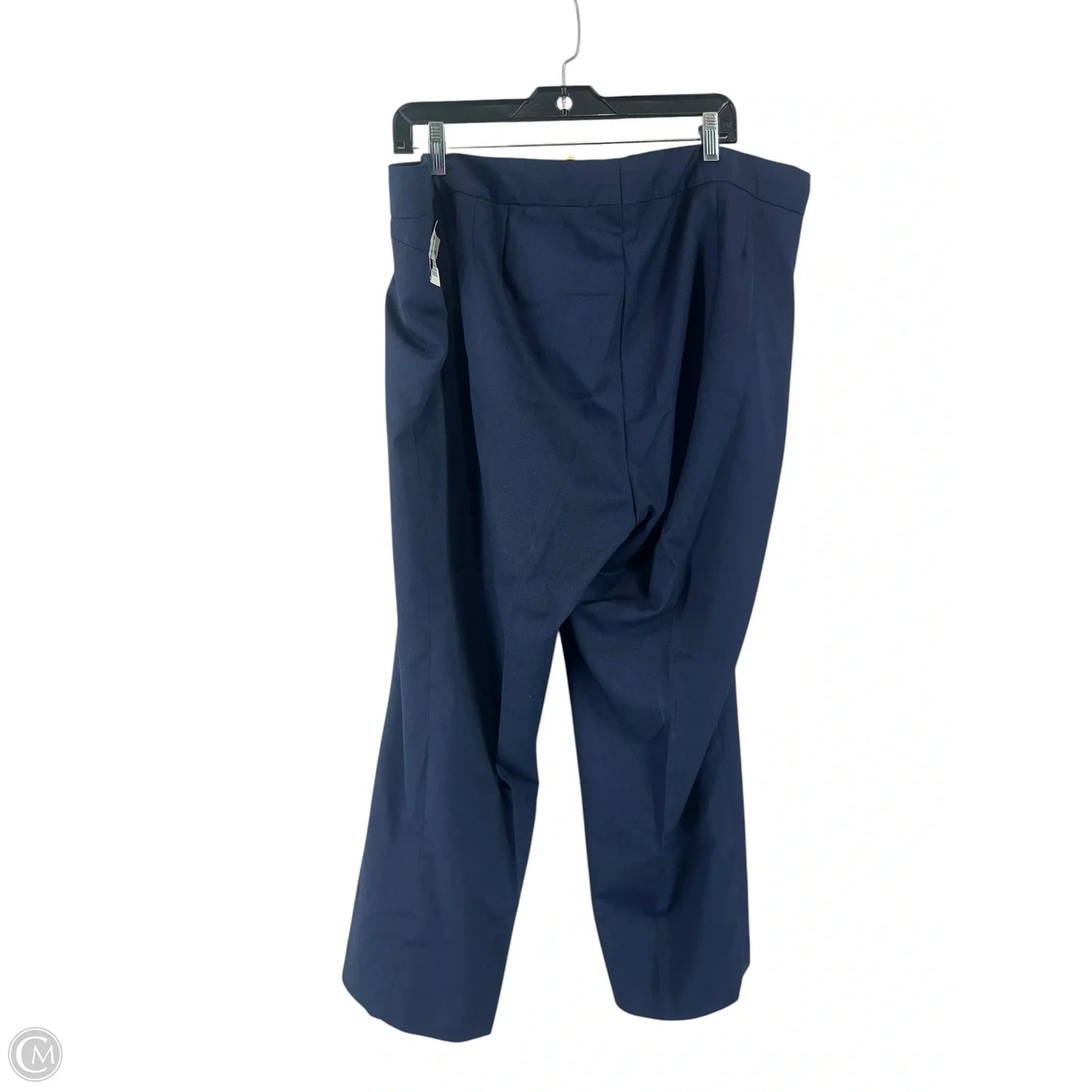 Pants Suit 2pc By Clothes Mentor In Blue, Size: 18