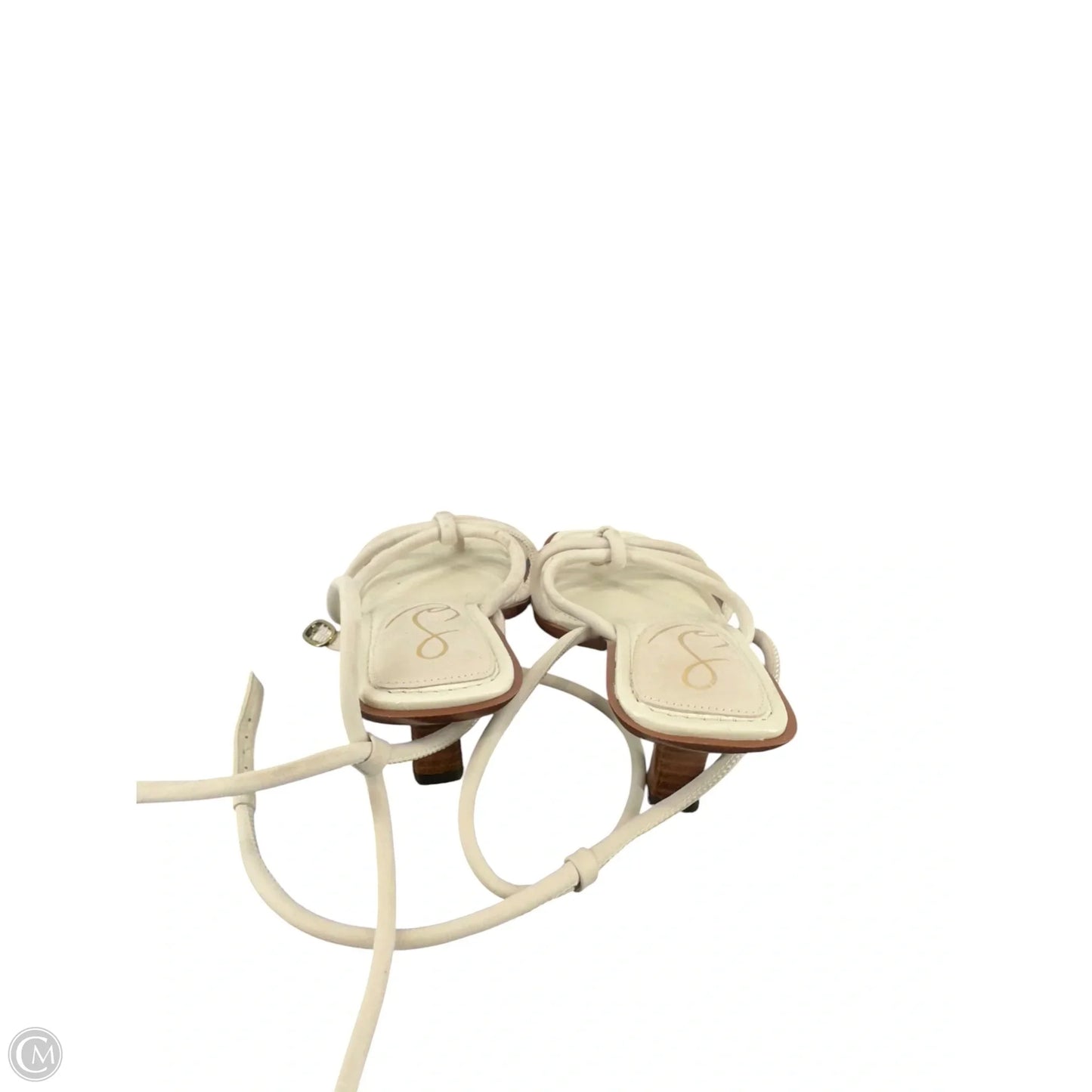 Shoes Heels Kitten By Clothes Mentor In White, Size: 8