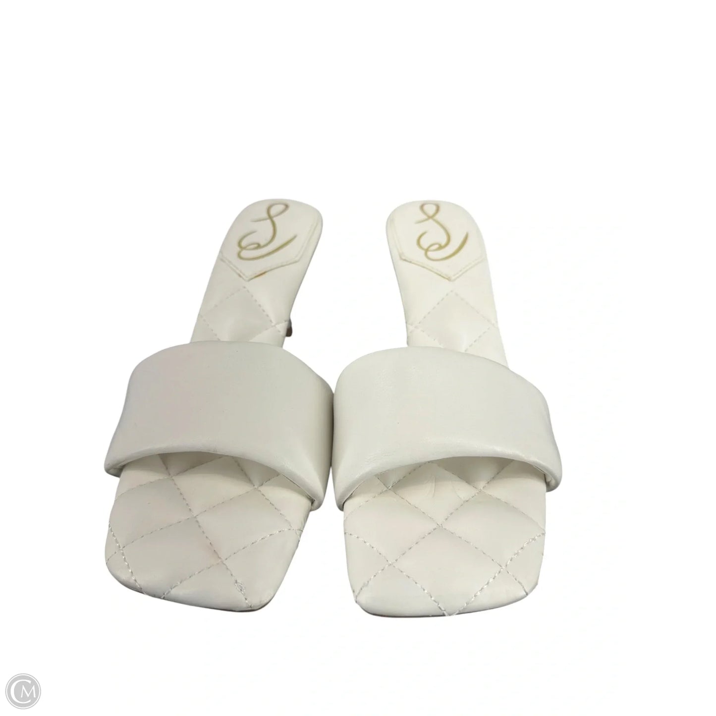 Shoes Heels Kitten By Clothes Mentor In White, Size: 8