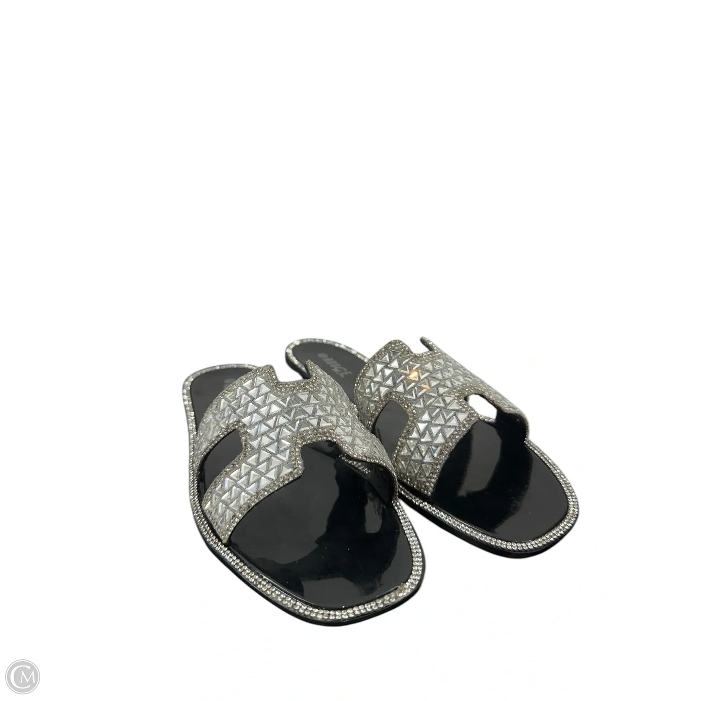 Sandals Flats By Rouge In Black, Size: 10