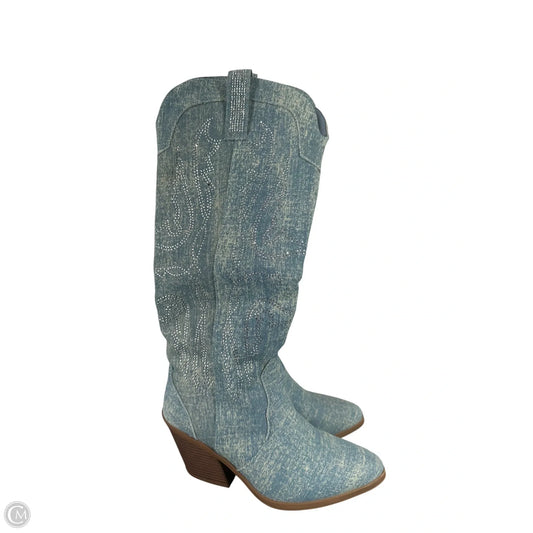Boots Western By Sugar In Blue, Size: 7.5