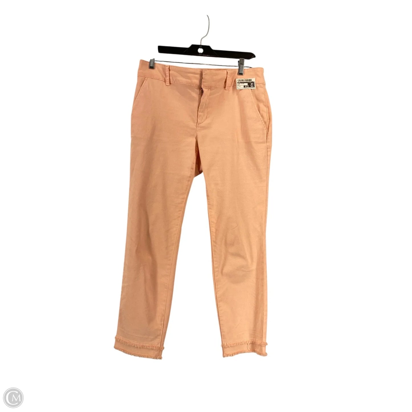 Jeans Skinny By Loft In Pink, Size: 8