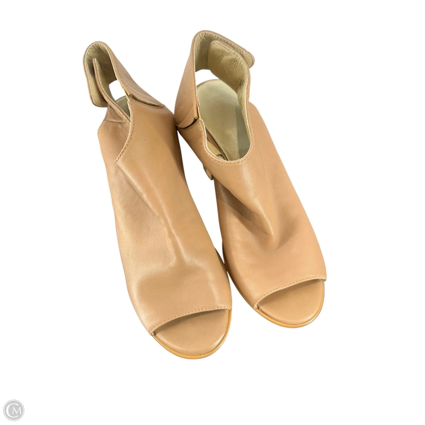 Shoes Heels Block By Clothes Mentor In Brown, Size: 7