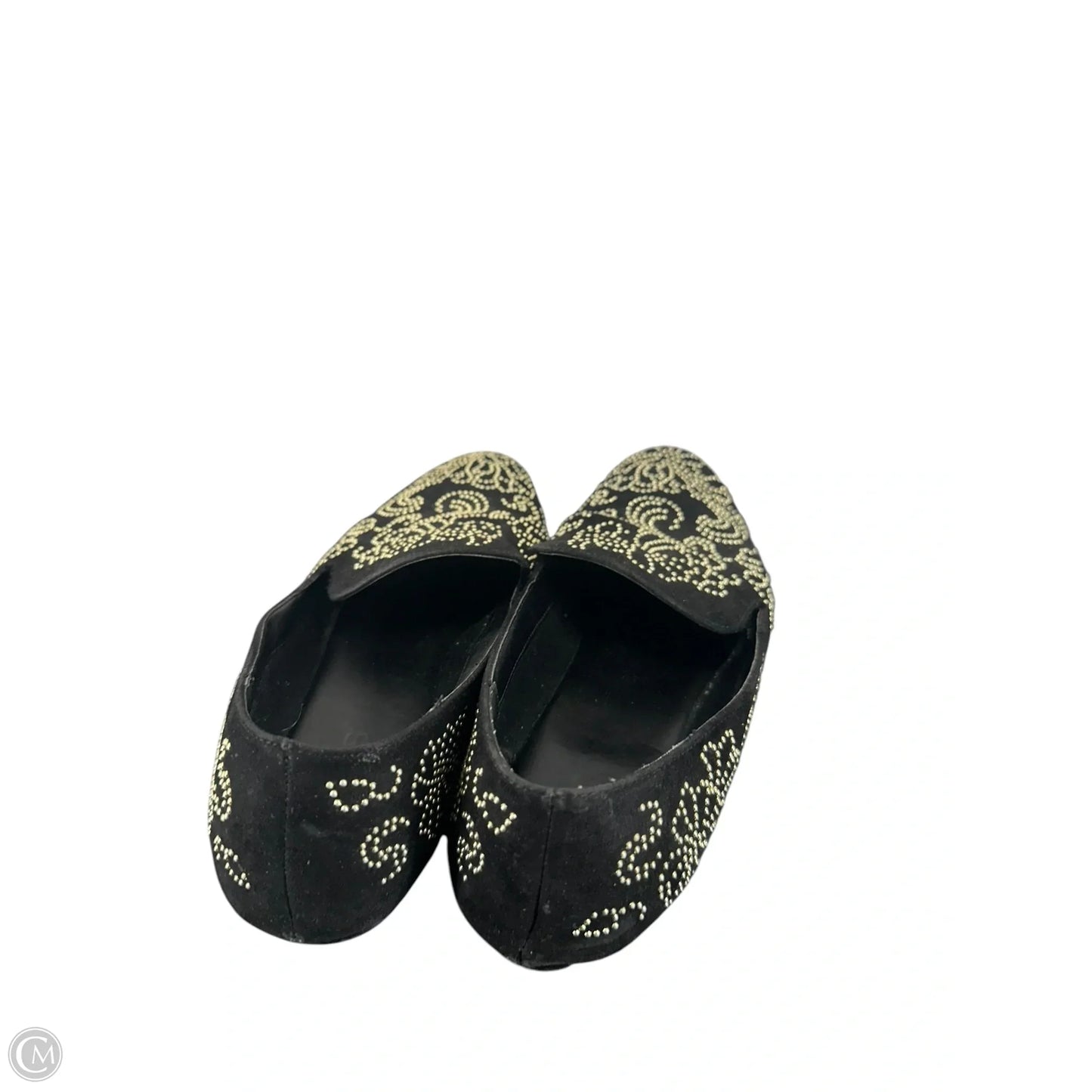 Shoes Flats By Chicos In Black, Size: 10
