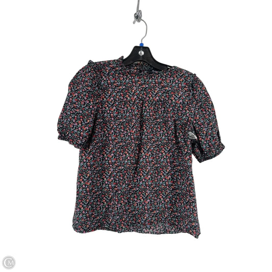Top Short Sleeve By Madewell In Black, Size: Xs