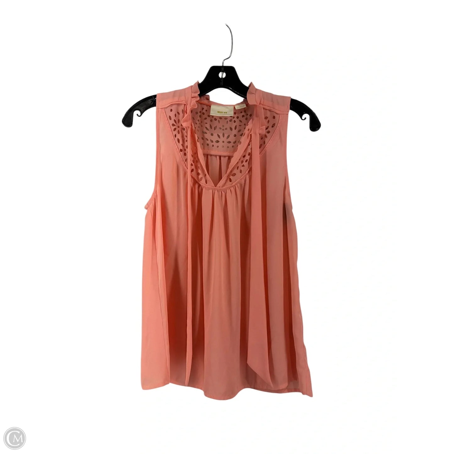 Top Sleeveless By Maeve In Pink, Size: 4