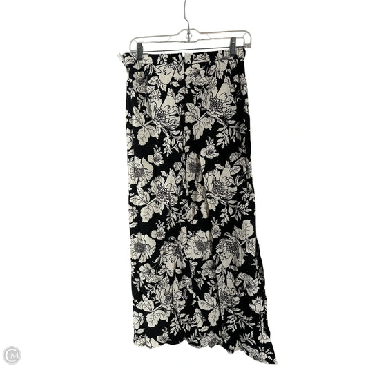 Skirt Maxi By Old Navy In Black & White, Size: M