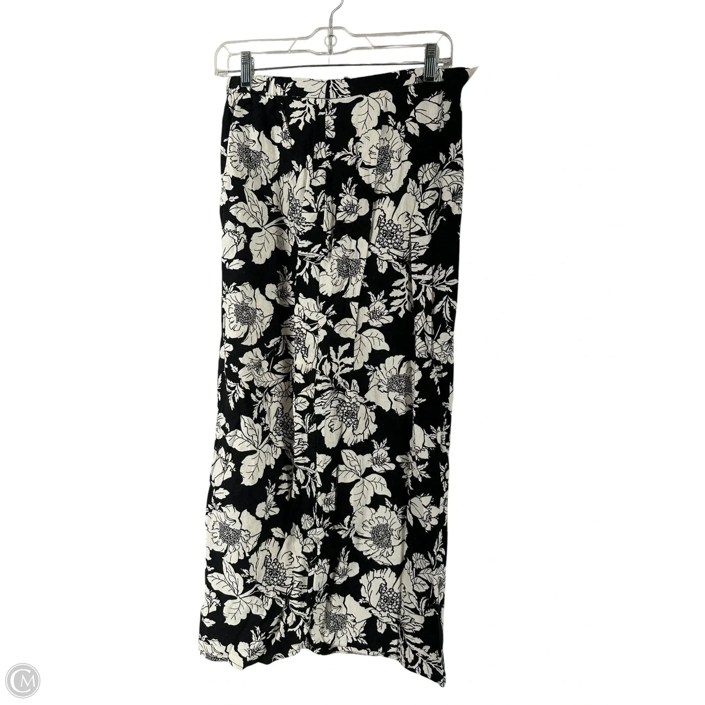 Skirt Maxi By Old Navy In Black & White, Size: M