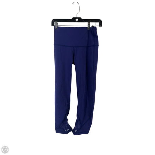 Athletic Leggings By Lululemon In Blue, Size: 6