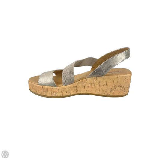 Sandals Flats By Life Stride In Grey, Size: 10