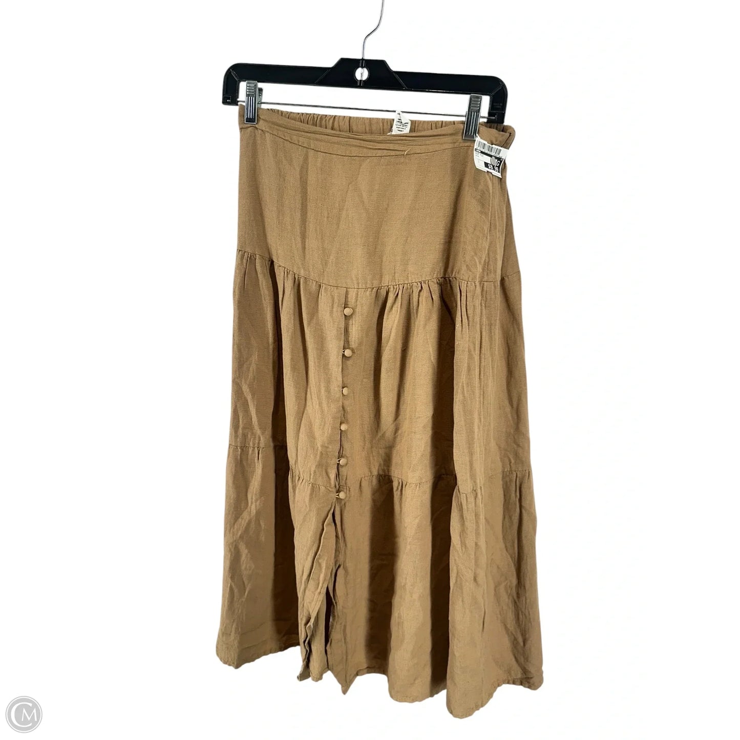 Skirt Midi By Japna In Brown, Size: S