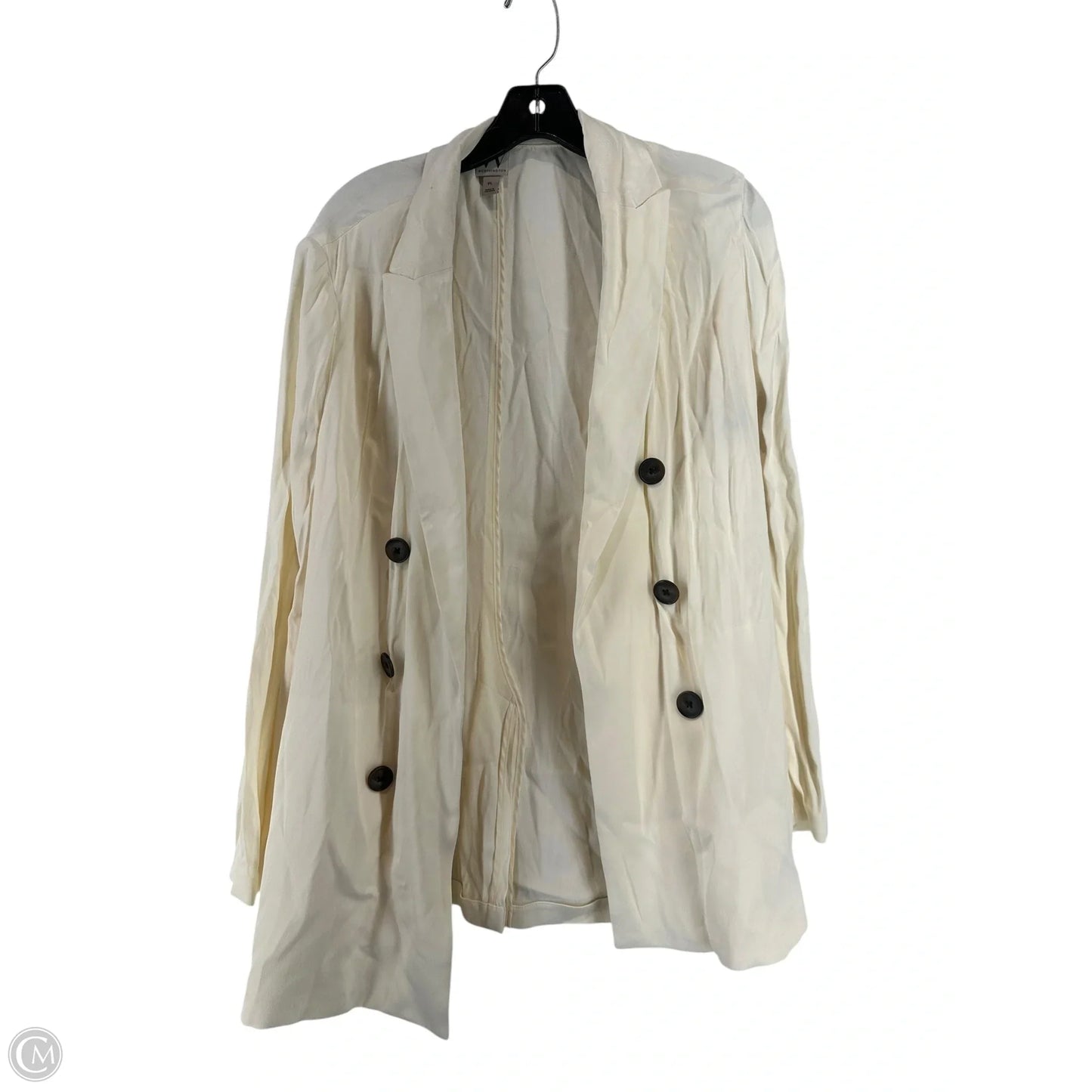 Blazer By Worthington In Cream, Size: Lp