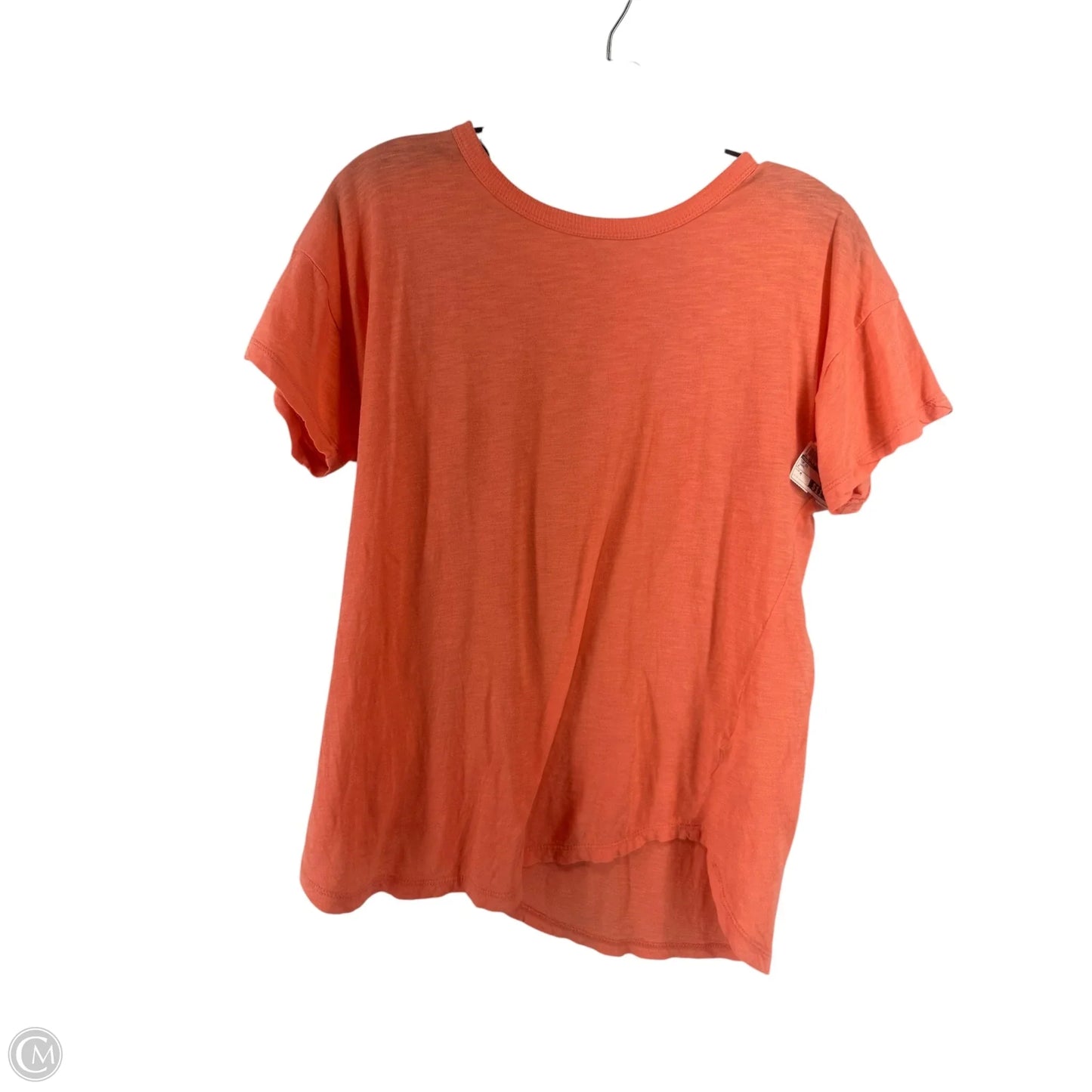Top Short Sleeve By Madewell In Coral, Size: M