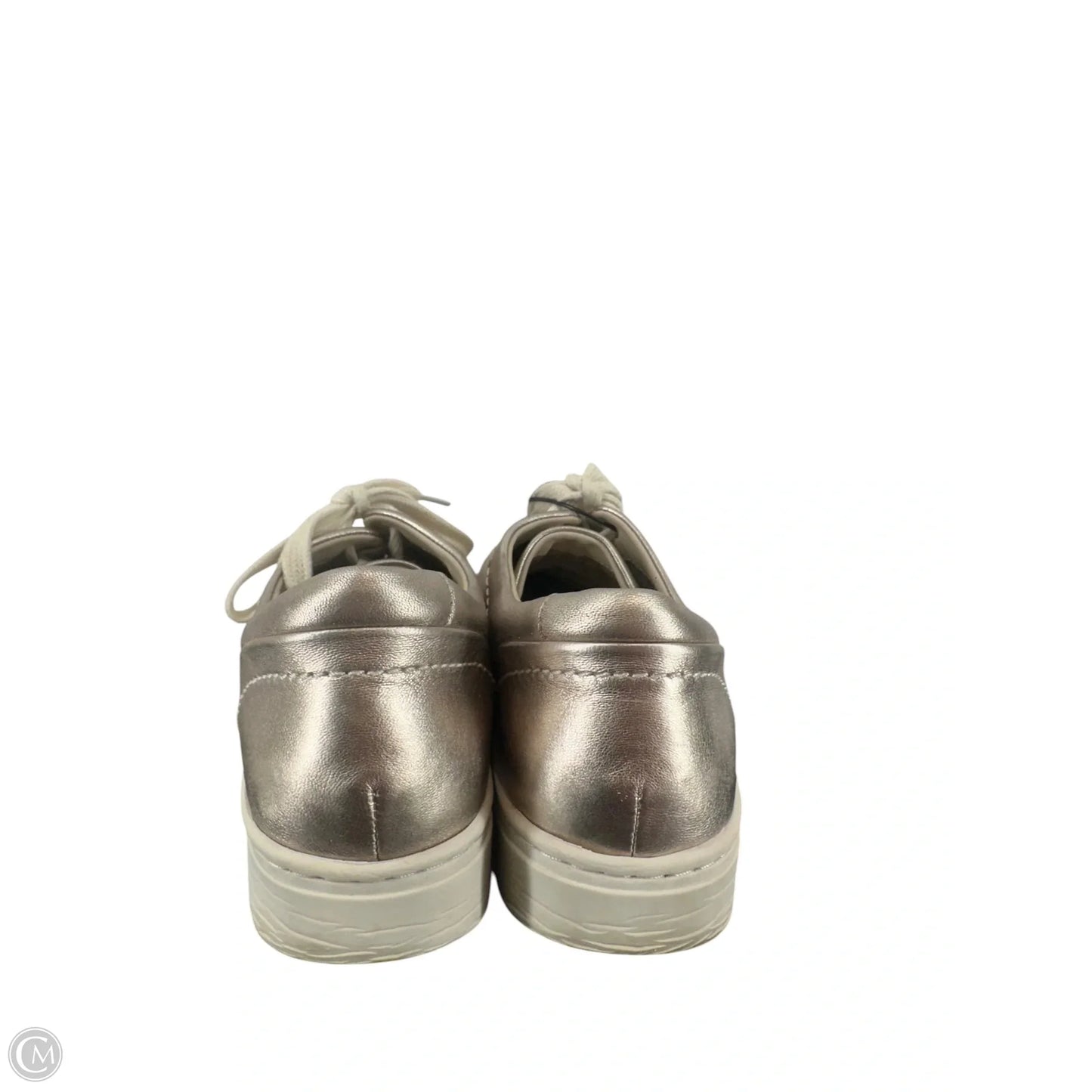 Shoes Sneakers By Clothes Mentor In Bronze, Size: 10