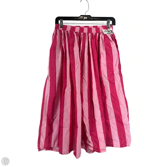 Skirt Midi By Clothes Mentor In Pink, Size: M