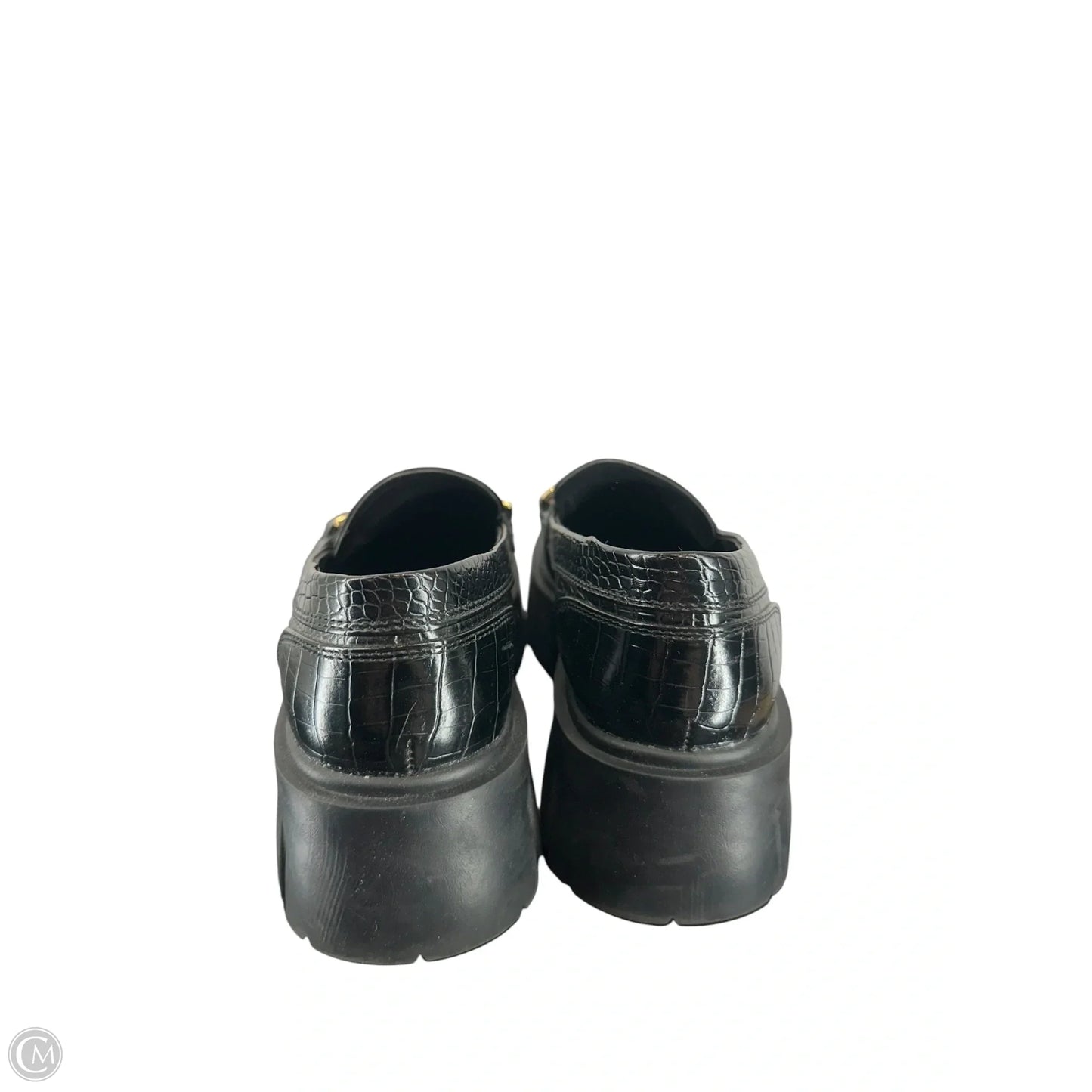 Shoes Flats By Clothes Mentor In Black, Size: 7.5
