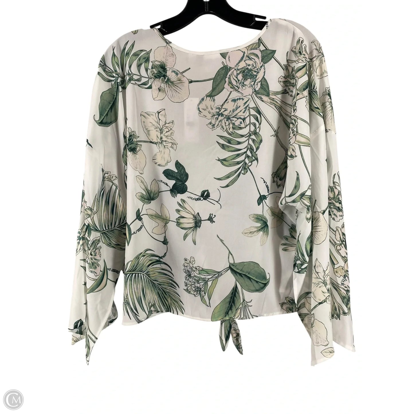 Top Long Sleeve By New York And Co In White, Size: Xl