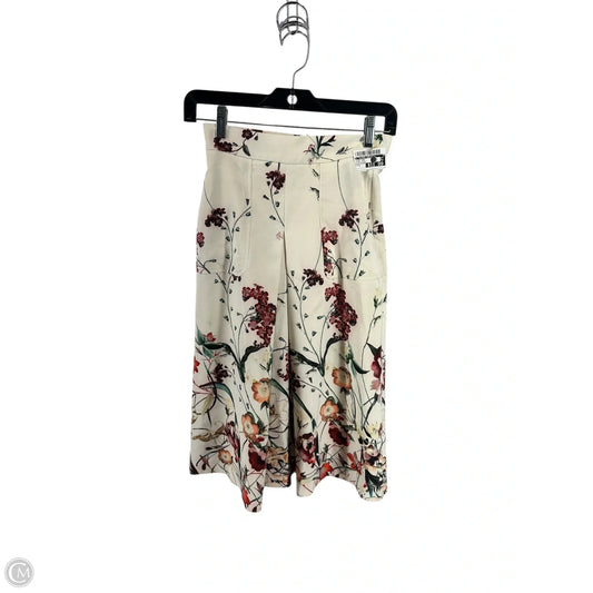Skirt Midi By Clothes Mentor In Floral Print, Size: 2