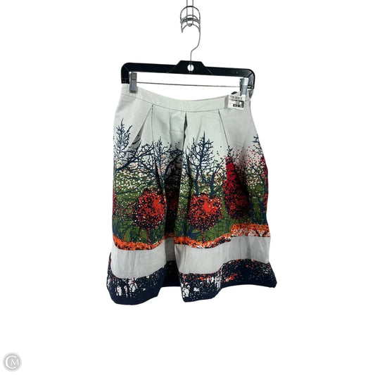 Skirt Midi By Banana Republic In Multi-colored, Size: 2