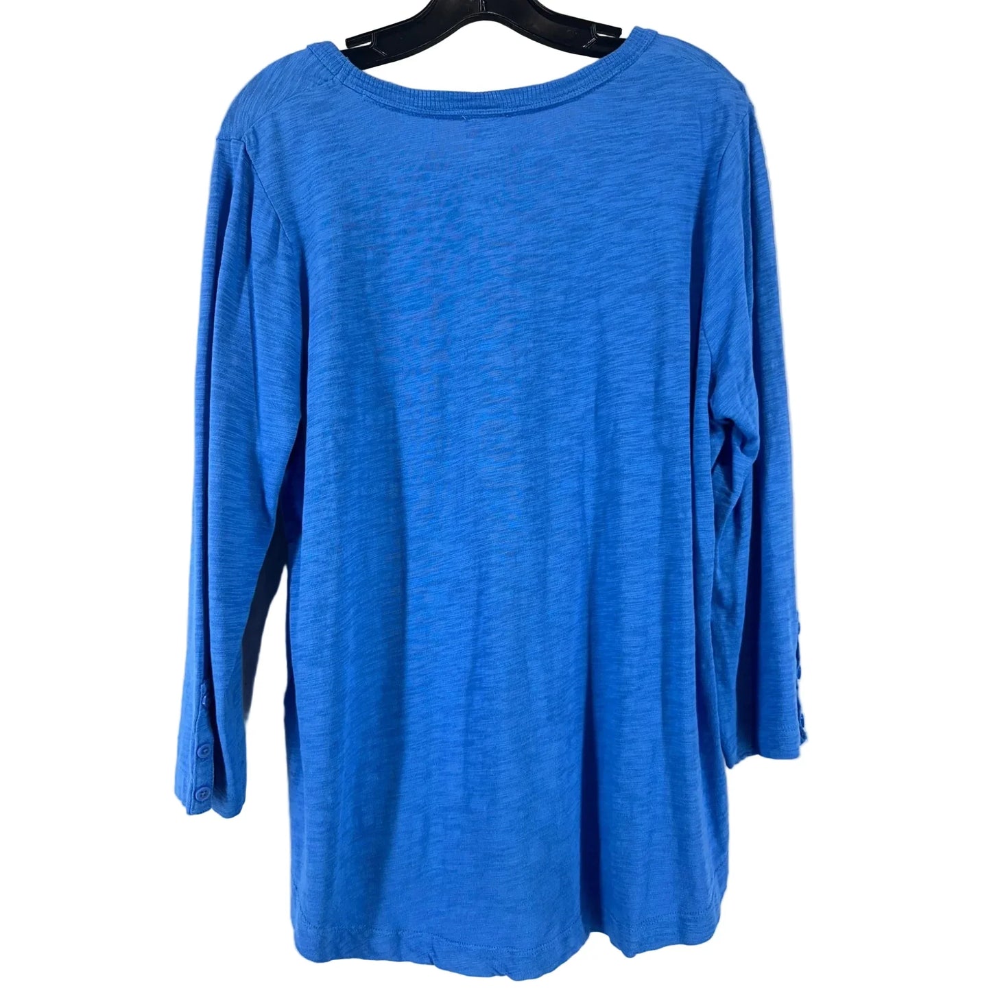 Top Short Sleeve By Chicos In Blue, Size: 2