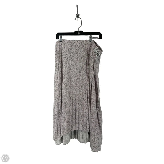 Skirt Maxi By Skies Are Blue In Floral Print, Size: Xl