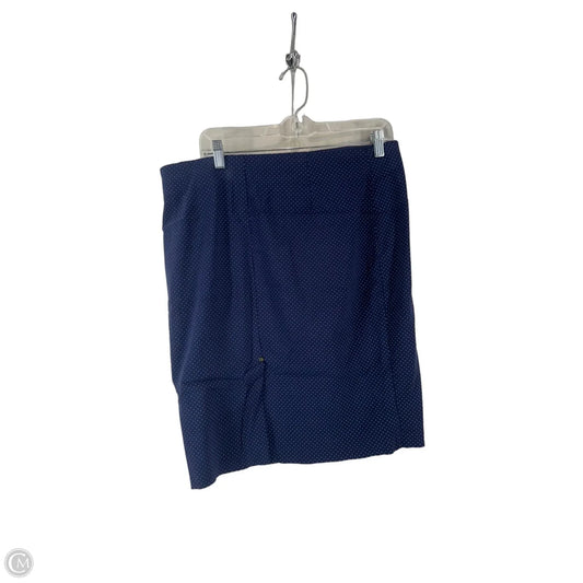 Skirt Midi By Attyre In Navy, Size: 14