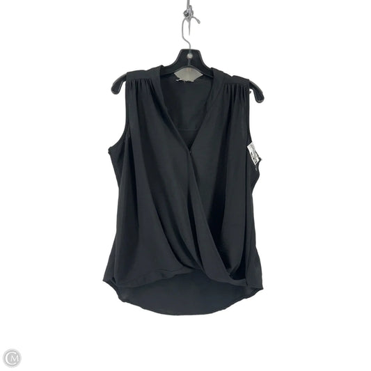 Top Short Sleeve By Clothes Mentor In Black, Size: S